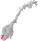 Norwegia Hrabstwa Rogaland Position.svg