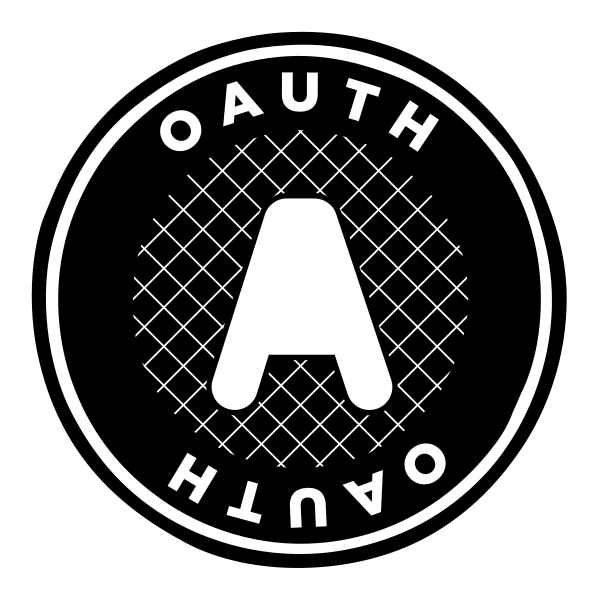 OAuth logo, aŭtentokontrolo.