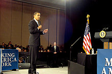 Barack Obama visiting Fort Myers on February 10 ObamaFortMyers3.JPG