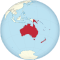 Oceania on the globe (red).svg