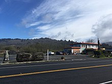 The Orick Peanut, as viewed from Highway 101