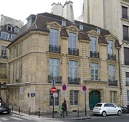 P1170422 Paris VI quai des Grands-Augustins hôtel Feydeau-Montholon rwk.jpg
