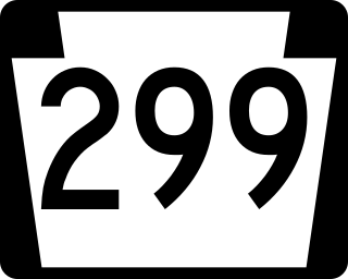 <span class="mw-page-title-main">Pennsylvania Route 299</span> State highway in Erie County, Pennsylvania, United States