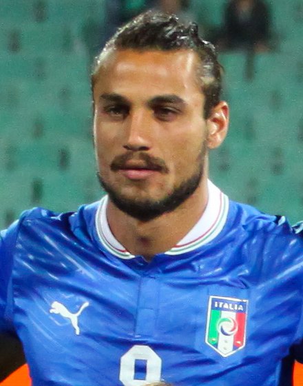 Osvaldo with Italy in 2012