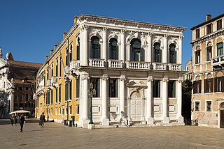 Palazzo Loredan in Campo Santo Stefano Palace in the San Marco district of Venice