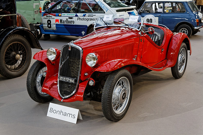 File:Paris - Bonhams 2014 - Fiat 508S Balilla Sport Spider - 1933 - 002.jpg