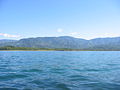 Costa del Pacífico costarricense vista desde el Parque Marino Ballena.