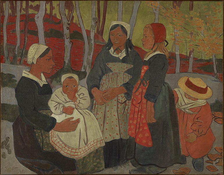 File:Paul Sérusier - Bretons in the Forest of Huelgoat - 1998.182 - Indianapolis Museum of Art.jpg