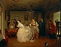 Binbaşı'nın Evlilik Teklifi, 1848, Tretyakov Devlet Galerisi