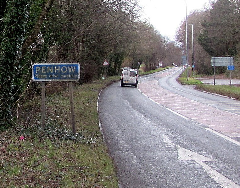 File:Penhow - Please drive carefully - geograph.org.uk - 6025159.jpg