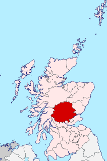 Perthshire Historic administrative division in Scotland