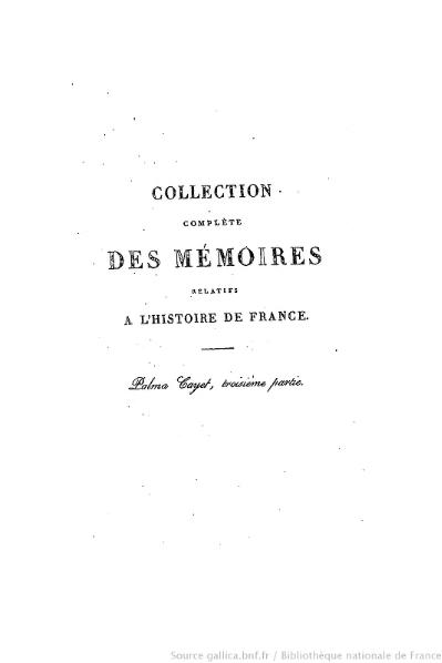 File:Petitot - Collection complète des mémoires relatifs à l’histoire de France, 1re série, tome 40.djvu