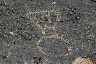 Petroglyph at Petroglyph National Monument, NM