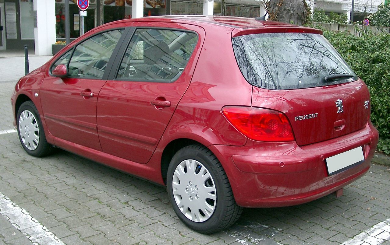 Archivo:Peugeot 307 rear 20080320.jpg - Wikipedia, la enciclopedia libre