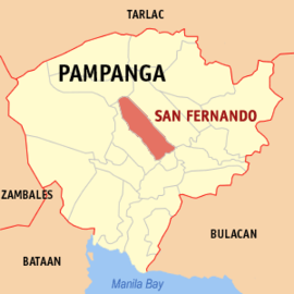 San Fernando na Pampanga Coordenadas : 15°2'N, 120°41'E