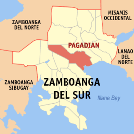 Pagadian na Zamboanga do Sul Coordenadas : 7°49'38"N, 123°26'11"E