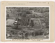 Aerial view of the Guadalupe ruins, 1932