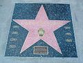 ستاره افتخاری برای اداره پلیس لس آنجلس بر روی کف پیاده‌روی شهرت هالیوود