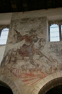 The wall paintings in Pickering church Pickering Church Interior.jpg