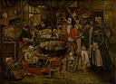 Pieter Brueghel de Jonge - Bezoek aan de hoeve (KMSKA).jpg