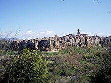 View of Pitigliano