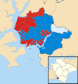 Plymouth City Council election 1983 map.svg