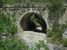 Banon ponte sulla Largue secca