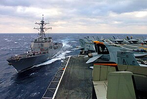 USS Mason (DDG-87) og CV-69