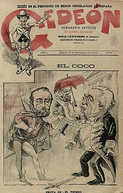 Portada del primer número de Gedeón, ilustración de Joaquín Moya.jpg