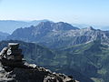 La Presolana vista dal Pizzo Coca