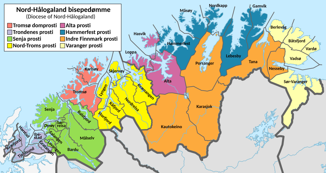 List of churches in Nord-Hålogaland