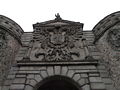 Puerta de Bisagra Toledo - coat of arms of Emp. Carlos V.JPG