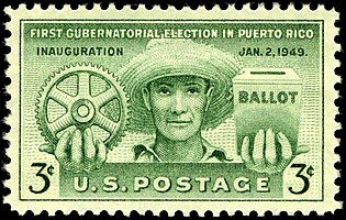 Puerto Rico election
1949 issue Puerto Rico election 1949 U.S. stamp.1.jpg