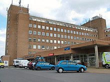 The old Queen Elizabeth II hospital Queen Elizabeth II Hospital W.G.C. - geograph.org.uk - 154430.jpg