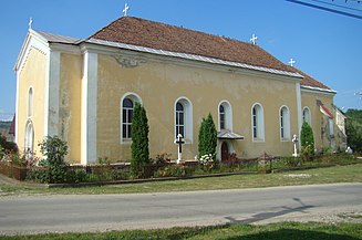 Ansamblul bisericii evanghelice, în prezent ansamblul bisericii ortodoxe „Sf. M. Mc. Dimitrie, Izvorâtorul de Mir” din satul Petriș (monument istoric)