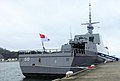 RSS Formidable berlabuh di Pangkalan Tentera Laut Yokosuka pada 14 Oktober 2019.