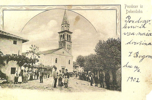 Razglednica Doberdoba 1902