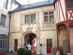 Fronte interno del portale dell'Hôtel de Bourgtheroulde (Rouen, 1501-1520).