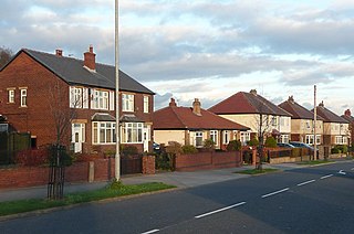 Soothill Village in West Yorkshire, England