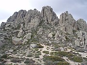 Los Fantasmas ("The Ghosts"), highest peak in la Pedriza Anterior