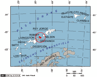 Robert Island island of the South Shetland Islands in the Southern Ocean