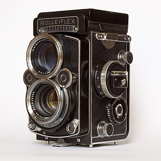 Rolleiflex still camera