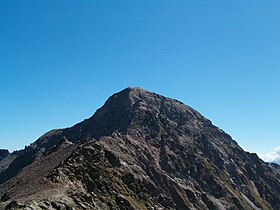 Blick auf den Berg von Nordwesten.