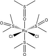 cis-Dichloro­tétrakis(dmso)­ruthénium(II).