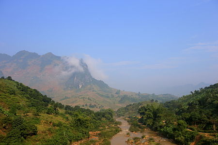 Hory v severní provincii Son La