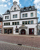 Saalfeld Saalstraße 17 Residential and commercial building part of the monument ensemble "Stadtkern Saalfeld-Saale" .jpg