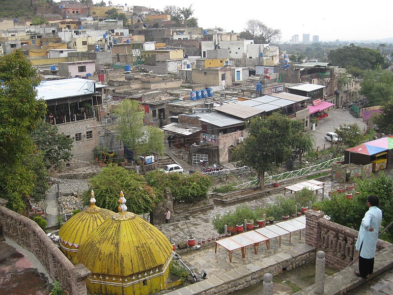 File:Saidpur Village Mandir View.jpg