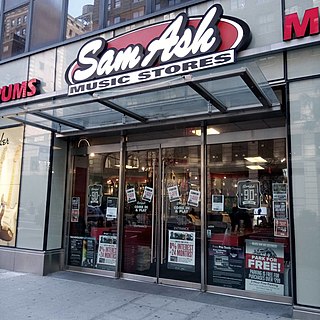 <span class="mw-page-title-main">Sam Ash Music</span> American musical instrument retailer