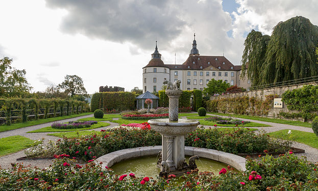Schlossgarten von Schloss Langenburg