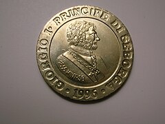 A Principality of Seborga coin